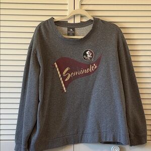 Knights Apparel Gray Seminoles Sweatshirt Size 2X